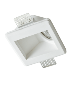 Γύψινο Φωτιστικό Τοίχου GU10 – MR16 Λευκό ACA DECOR – G90061C