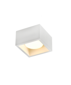 Γύψινο Φωτιστικό Οροφής Τετράγωνο GENI 1xGX53 ACA – G96021