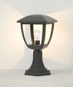 it-Lighting Avalanche 1xE27 Outdoor Stand Light Black D:35.3cmx18.5cm (80400214)