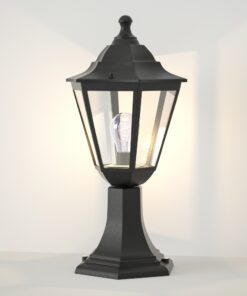 it-Lighting Redfish 1xE27 Outdoor Stand Light Black D:41.6cmx21.6cm (80400314)