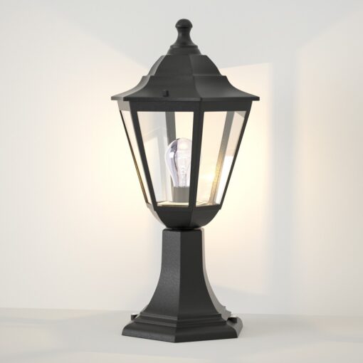 it-Lighting Redfish 1xE27 Outdoor Stand Light Black D:41.6cmx21.6cm (80400314)
