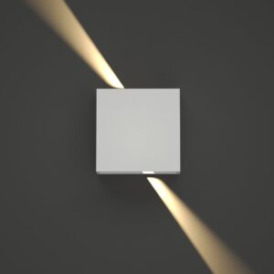 it-Lighting Yellowstone LED 4W 3000K Outdoor Up-Down Adjustable Wall Lamp Anthracite D:12cmx12cm (80200941)