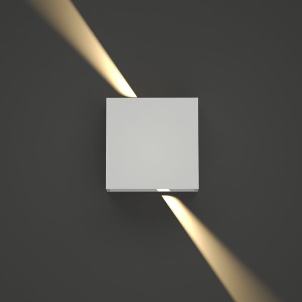 it-Lighting Yellowstone LED 4W 3000K Outdoor Up-Down Adjustable Wall Lamp Anthracite D:12cmx12cm (80200941)