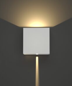 it-Lighting Yellowstone LED 4W 3000K Outdoor Up-Down Adjustable Wall Lamp Anthracite D:12cmx12cm (80200941)