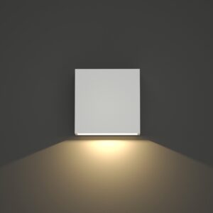 it-Lighting Yellowstone LED 4W Outdoor Up-Down Adjustable Wall Lamp White D:12cmx12cm (80200921)
