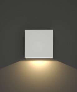 it-Lighting Yellowstone LED 4W 3000K Outdoor Up-Down Adjustable Wall Lamp Anthracite D:12cmx12cm (80200941)