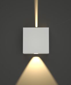 it-Lighting Yellowstone LED 4W Outdoor Up-Down Adjustable Wall Lamp Grey D:12cmx12cm (80200931)