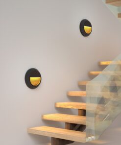 it-Lighting Maroon LED 2W 3CCT Outdoor Wall Lamp Grey D:15cmx2.7cm (80201630)