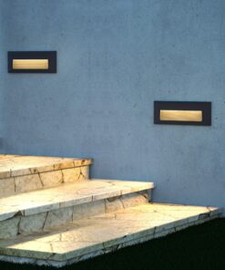 it-Lighting Mono LED 3W 3CCT Outdoor Wall Lamp Grey D:22cmx2.8cm (80201730)