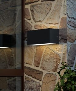 it-Lighting Martin LED 12W 3CCT Outdoor Up-Down Wall Lamp Grey D:22cmx9cm (80200730)