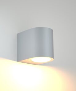 it-Lighting Powell 1xGU10 Outdoor Up or Down Wall Lamp White D:9cmx8cm (80200224)