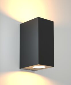 it-Lighting Havasu 2xGU10 Outdoor Up-Down Wall Lamp Anthracite D:14.7cmx9cm (80200344)