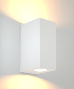 it-Lighting Havasu 2xGU10 Outdoor Up-Down Wall Lamp White D14.7cmx9cm (80200324)