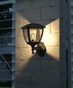 it-Lighting Avalanche 1xE27 Outdoor Wall Lamp Black D:22cmx30cm (80201214)