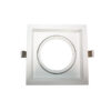 ΣΠΟΤ ΧΩΝΕΥΤΟ AR111 ΛΕΥΚΟ ΤΕΤΡΑΓΩΝΟ ACA – GL180W
