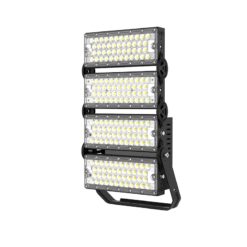LED Προβολέας Μαύρος 480W 74400lm 5000K 40° 230V IP66 IK10 ACA – GLAD4805040