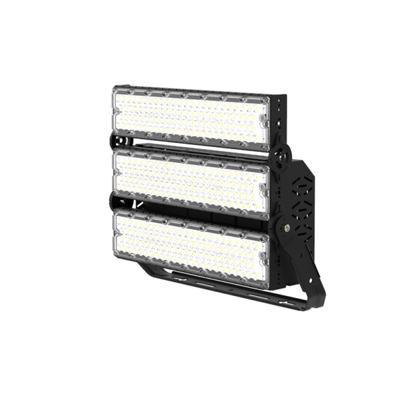 LED HIGH POWER FLOOD LUMINAIRE 720W, 111600LM, 5000K, 20°, 230V AC, IP66, IK10 ACA - GLAD7205020