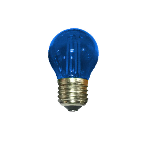 LED Λάμπα E27 G45 Filament 4W Diolamp 360° 390lm Μπλε – GLAMO4WWB