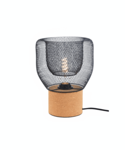 ΕΠΙΤΡΑΠΕΖΙΟ ΦΩΤΙΣΤΙΚΟ 1ΧΕ27 ΦΕΛΛΟΣ+ΜΑΥΡΟ ΜΕΤΑΛΛΟ D22XH27CM MARACU ACA DECOR – GN51T121CB