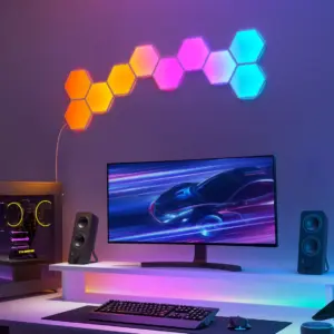 Govee H6061 Glide Smart Εξάγωνα LED Panels RGBIC 10 κομμάτια 1.SH.01.G012