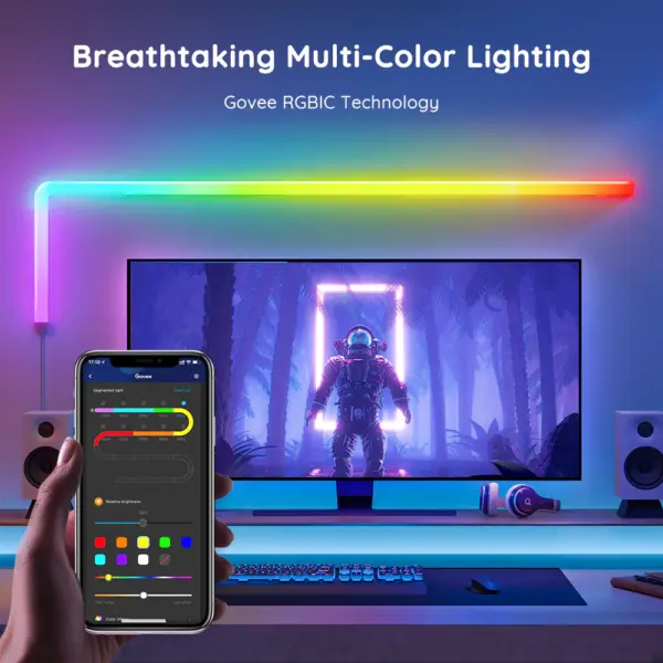 Govee Glide H6062Φωτισμός Τοίχου RGB 1.SH.01.G013