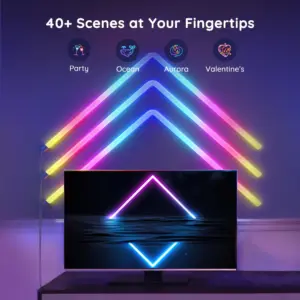 Govee Glide H6062Φωτισμός Τοίχου RGB 1.SH.01.G013