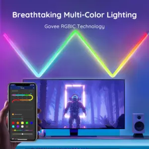Govee Glide H6062Φωτισμός Τοίχου RGB 1.SH.01.G013