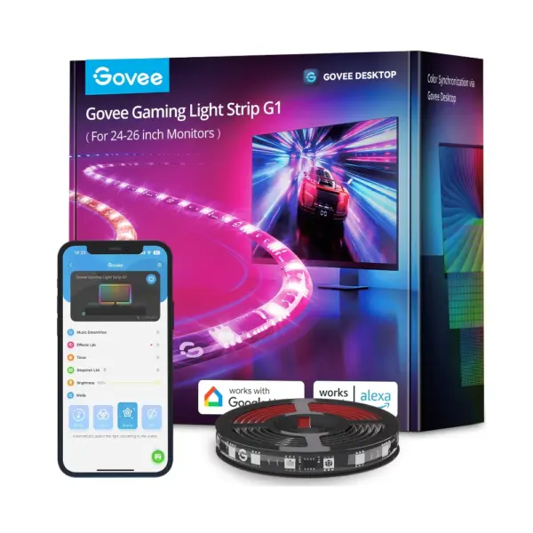 Govee Gaming Smart RGBIC H6609 Ταινία LED G1 για Οθόνες 27-34 inches – 1.SH.01.G008