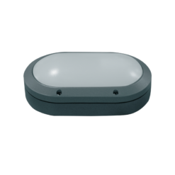 Φωτιστικό Απλίκα 1XΕ27 218x135x65mm Γκρι ΙΡ54 ACA – HI4032GDS