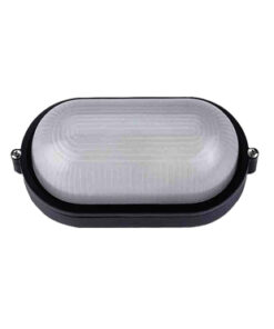 Φωτιστικό Τοίχου 1xE27 Χελώνα Κήπου Αλουμινίου Μαύρη 27cm με Πρισματικό Γυαλί IP45 ACA – HI5022B