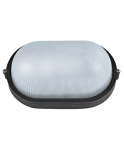 Φωτιστικό Τοίχου 1xE27 Χελώνα Μαύρη Κήπου Αλουμινίου 20cm με Πρισματικό Γυαλί IP45 ACA – HI5032BMS