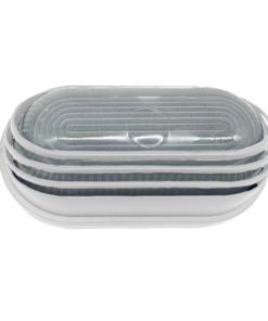 Φωτιστικό Χελώνα Κήπου 1xE27 Αλουμινίου 20cm με Πρισματικό Γυαλί & Γρίλιες IP45 Λευκό ACA – HI5033WMS