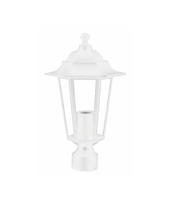 ΚΕΦΑΛΗ ΓΙΑ ΚΟΛΩΝΑΚΙ Φ60 ΦΑΝΑΡΑΚΙ IP45 ΛΕΥΚΟ ACA – HI6024WMS