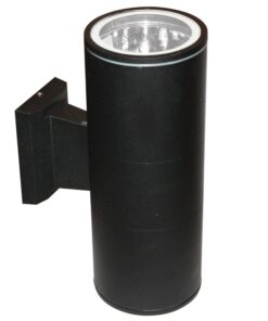 Φωτιστικό Σποτ Τοίχου Up-Down 2xGU10 Μαύρο Αλουμινίου IP54 ACA – HI7001B