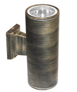 Φωτιστικό Σποτ Τοίχου Up-Down 2xGU10 Απόχρωση Σκουριά Αλουμινίου IP54 ACA – HI7001R