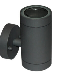 Φωτιστικό Σποτ Τοίχου 1xGU10 Γκρι Αλουμινίου IP54 ACA – HI7032AGDS