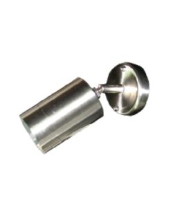 Φωτιστικό Σποτ Τοίχου Ρυθμιζόμενο 1xGU10 Inox Ανοξείδωτο Ατσάλι IP54 ACA – HI7033A