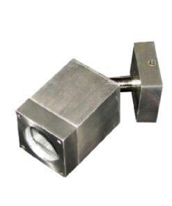 Φωτιστικό Σποτ Τοίχου Ρυθμιζόμενο 1xGU10 Νίκελ Ματ Αλουμίνιο IP65 ACA – HI7072