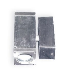 Φωτιστικό Σποτ Τοίχου GU5.3 MR16 Νίκελ Ματ Αλουμίνιο IP65 ACA – HI7171