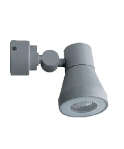 Φωτιστικό Σποτ Τοίχου 1xGU10 Γκρι Αλουμίνιο IP54 ACA – HI7362