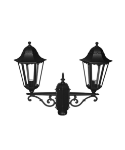 Φανάρι Πλατείας Κολώνας Γκρι 2xE27 Φ60 IP54 ACA – HI8002GDS