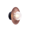 ACA DECOR  απλίκα 1xG9 σε χάλκινο και λευκό χρώμα – HL4301W20BC