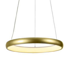 Κρεμαστό Φωτιστικό LED 32W 2500lm CCT Κυκλικό Χρυσό Φ60 ACA – HM23LEDP60GDCCT
