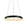 Κρεμαστό Φωτιστικό LED 48W 3800lm CCT Κυκλικό Μαύρο Φ80 ACA – HM23LEDP80BKCCT