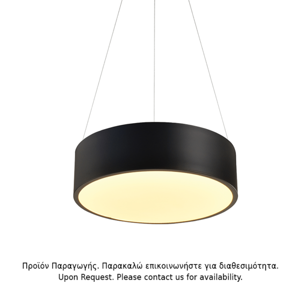 ΚΡΕΜΑΣΤΟ Φ/Σ LED 32W 3180LM CCT ΜΑΥΡΟ ΜΕΤ/ΚΟ D35XH140CM OPTIMUS ACA – HM29LEDP35BKCCT