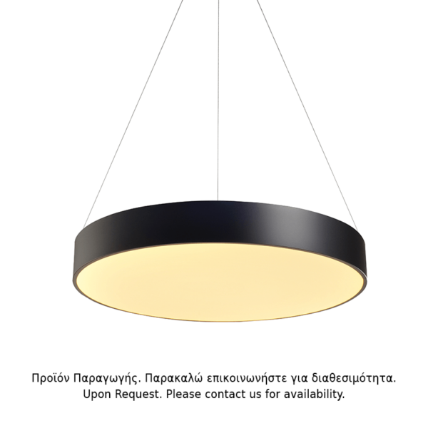 ΚΡΕΜΑΣΤΟ Φ/Σ LED 60W 5600LM CCT ΜΑΥΡΟ ΜΕΤ/ΚΟ D75XH130CM OPTIMUS ACA – HM29LEDP75BKCCT
