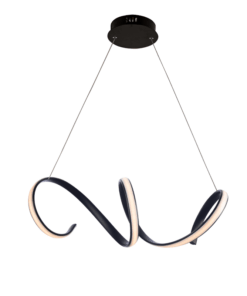 ACA DECOR κρεμαστό φωτιστικό led 40w 2400lm 3000k σε μαύρο χρώμα – HM91LEDP64BK