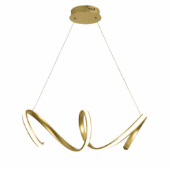 ACA DECOR κρεμαστό φωτιστικό led 40w 2400lm 3000k σε ορείχαλκο – HM91LEDP64BR