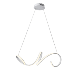 ACA DECOR κρεμαστό φωτιστικό led 40w 2400lm 3000k σε λευκό χρώμα – HM91LEDP64WH