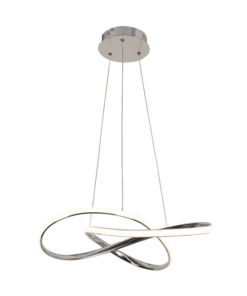 ACA DECOR Κρεμαστό Φωτιστικό LED 48w 2880lm 3000k σε Xρώμιο – HM92LEDP48CH